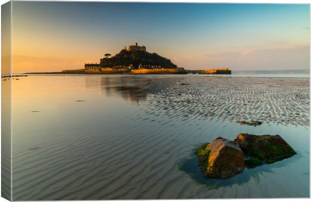 Classic St Michael's Mount Canvas Print by Michael Brookes
