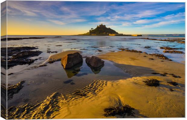Perfect at the Mount Canvas Print by Michael Brookes