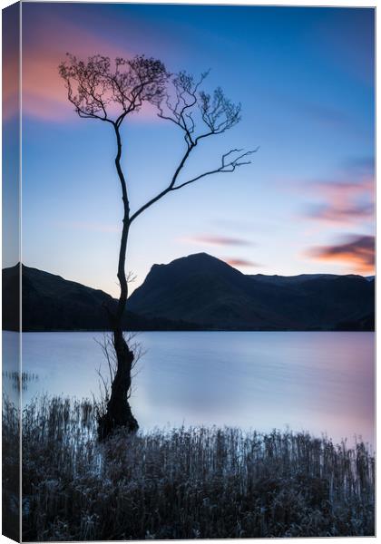 Sunrise at Buttermere Canvas Print by George Robertson