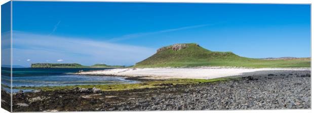 The Coral Beach, Skye Canvas Print by George Robertson