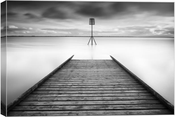 Lytham Lifeboat Jetty Canvas Print by George Robertson