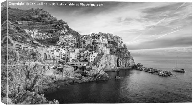 Arriving in Manarola, Italy Canvas Print by Ian Collins