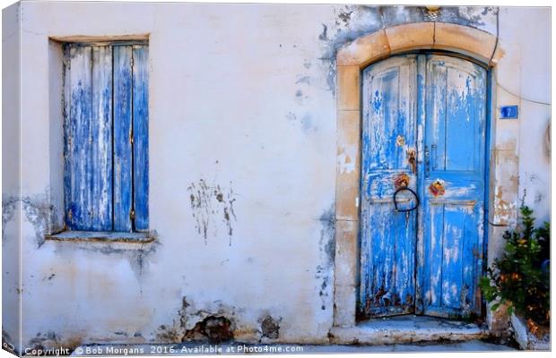 Piskopiano Door Canvas Print by Bob Morgans