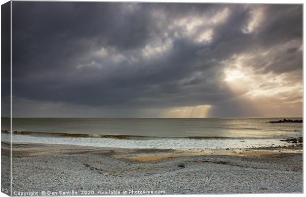 Pwlldu Bay, Gower Canvas Print by Dan Santillo