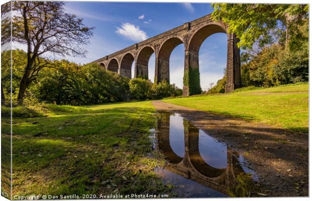 Porthkerry Country Park, Barry, Wales Canvas Print by Dan Santillo