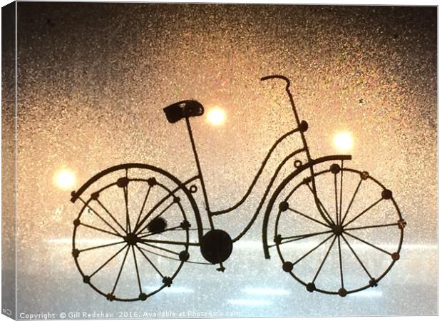 Funky bike  Canvas Print by Gill Redshaw