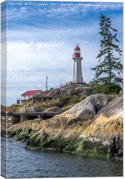 Point Atkinson Lighthouse, BC, Canada Canvas Print by Chris Langley