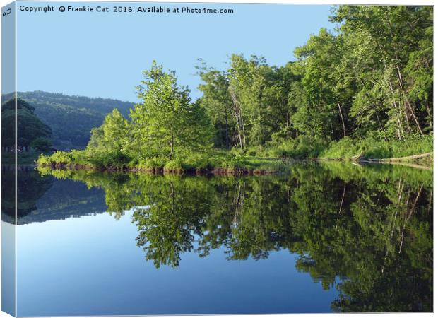 Crystal Clear Lake Killarney        Canvas Print by Frankie Cat