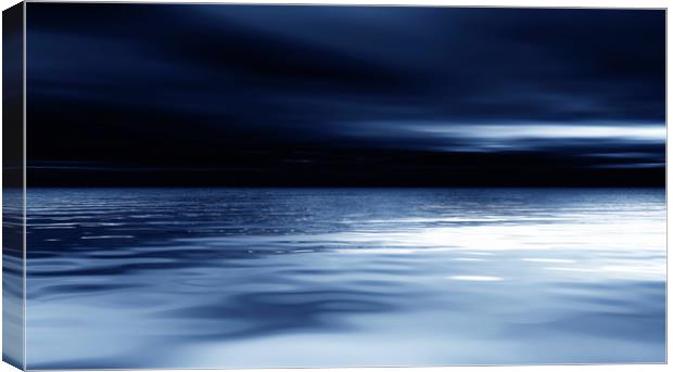 Blue Night Canvas Print by Dagmar Giers