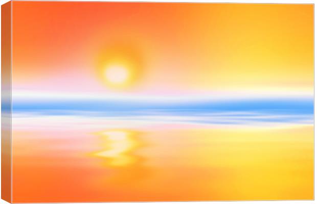 a beautiful Sunrise  Canvas Print by Dagmar Giers