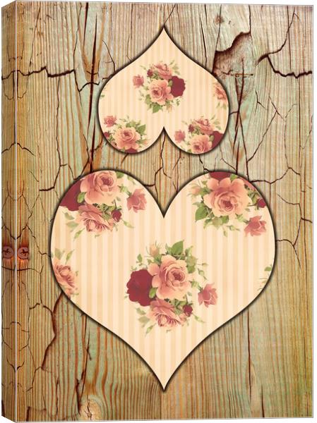 two hearts Canvas Print by Dagmar Giers