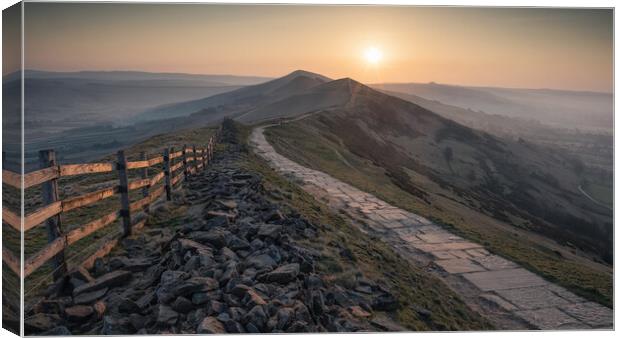 The Great Ridge Canvas Print by Paul Andrews