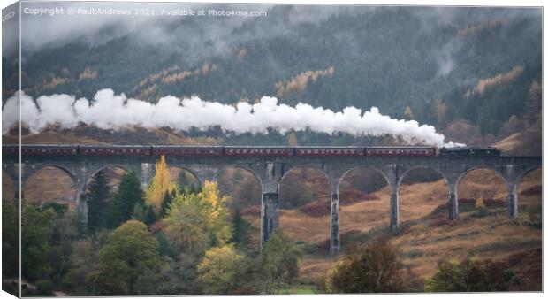 Hogwarts Express Canvas Print by Paul Andrews