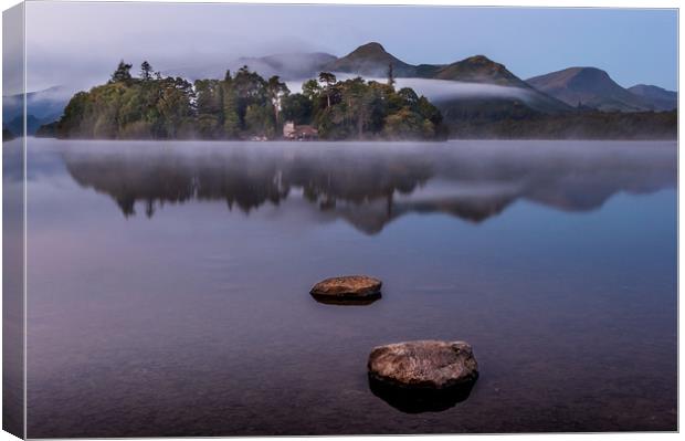 Derwent Isle Boathouse Canvas Print by Paul Andrews
