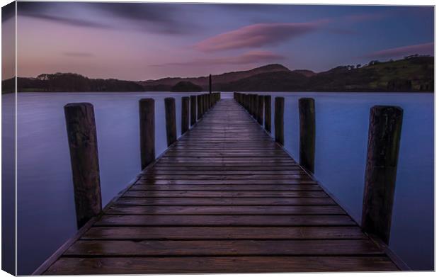 Parkamoor Jetty Canvas Print by Paul Andrews