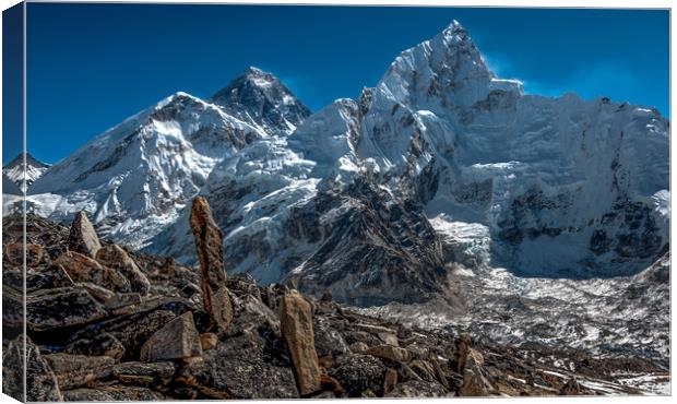 'The Worlds Highest' Canvas Print by Paul Andrews