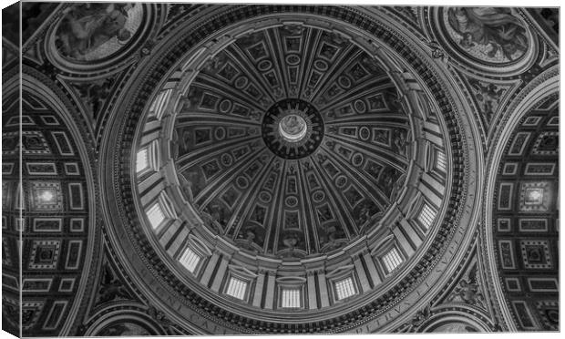 St Peters Basilica Canvas Print by Paul Andrews