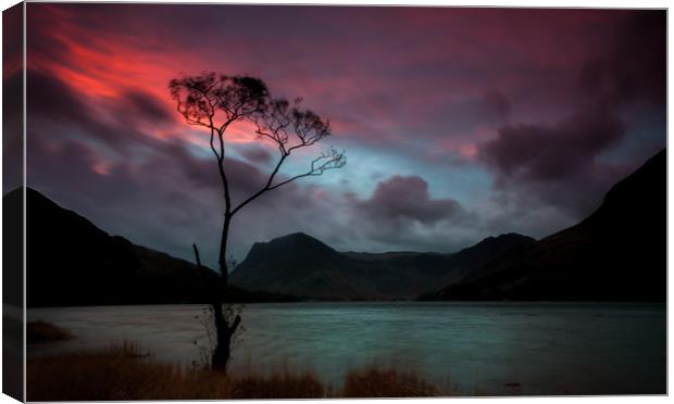  Buttermere Dawn Canvas Print by Paul Andrews