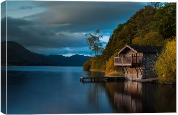 The Duke of Portland Boathouse Ullswater Canvas Print by Paul Andrews