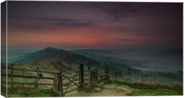 The Great Ridge 2 Canvas Print by Paul Andrews