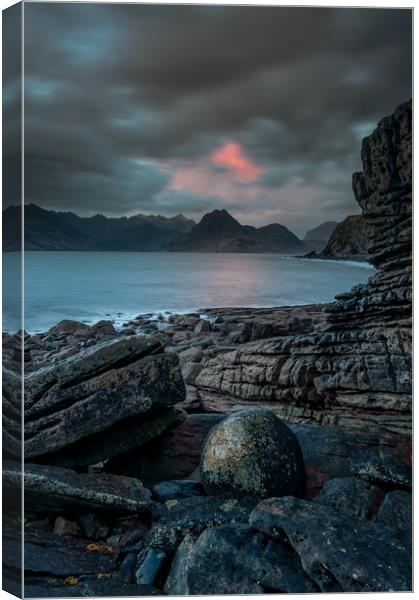Elgol and the Cuillins Canvas Print by Paul Andrews
