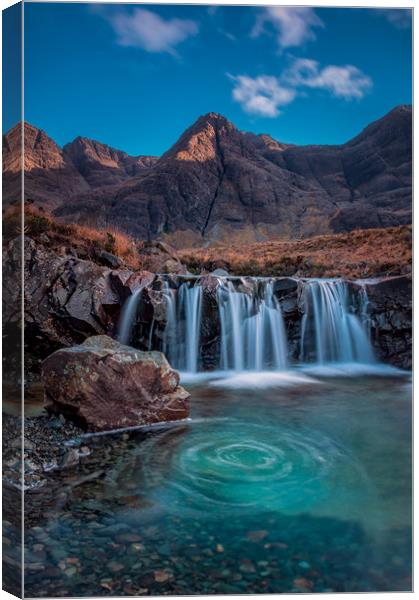 The Fairy Pools Canvas Print by Paul Andrews