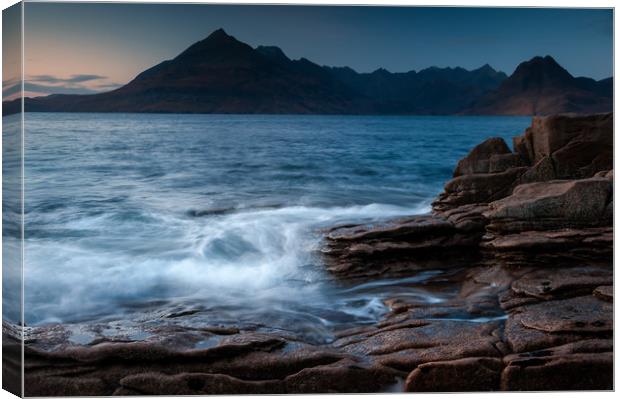 The Cuillins Canvas Print by Paul Andrews