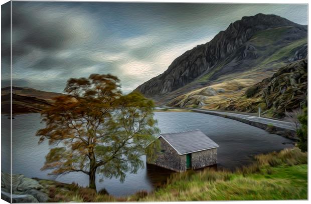 Tryfan Canvas Print by Paul Andrews