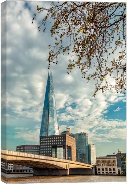 The Shard #4 Canvas Print by Paul Andrews
