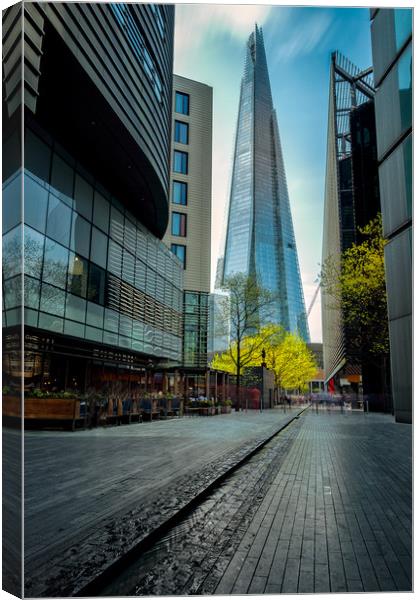 The Shard Canvas Print by Paul Andrews