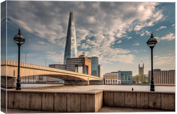 The Shard #10 Canvas Print by Paul Andrews