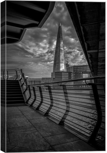 The Shard #11 Canvas Print by Paul Andrews