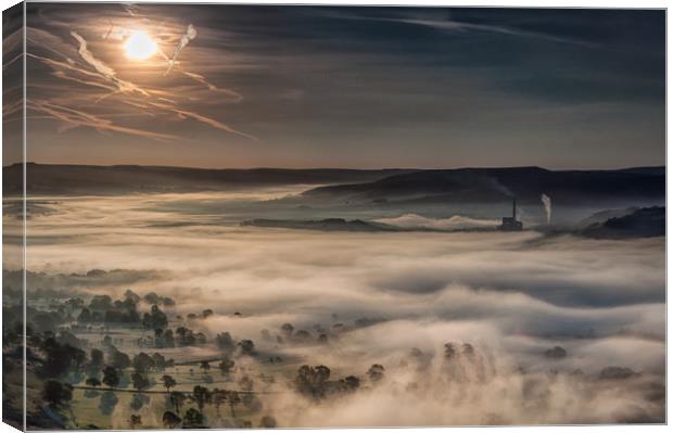 Hope Valley Inversion #2 Canvas Print by Paul Andrews
