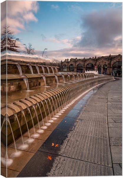 Cascade Canvas Print by Paul Andrews