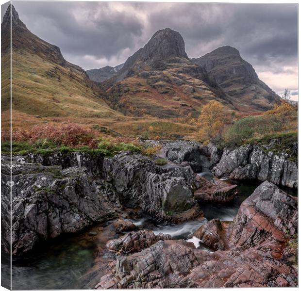 The Sisters of Glencoe Canvas Print by Paul Andrews