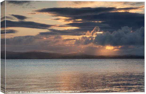 Loch Indaal Sunrise, Port Charlotte, Islay Canvas Print by Kasia Design