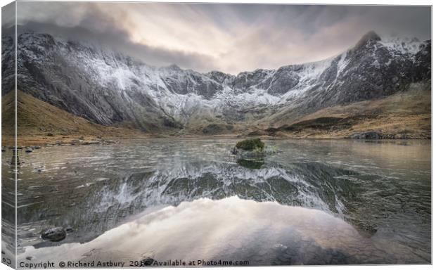 Snowdon Canvas Print by Richard Astbury