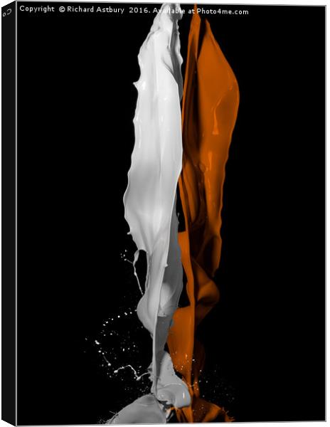 Splish Splash Canvas Print by Richard Astbury