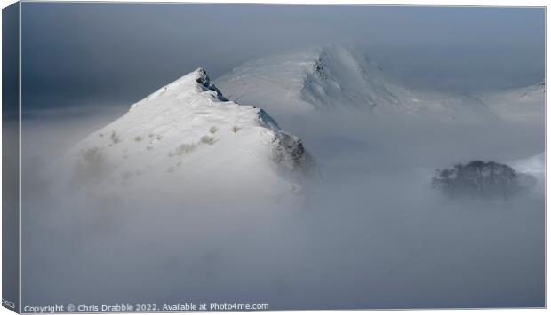 Parkhouse hill and Chrome Hill Canvas Print by Chris Drabble