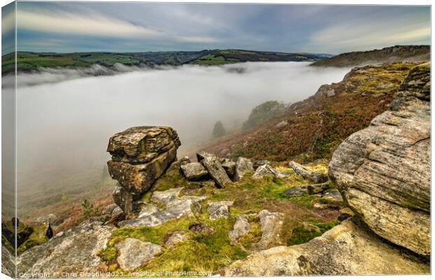 Mist from Surprise View (2) Canvas Print by Chris Drabble