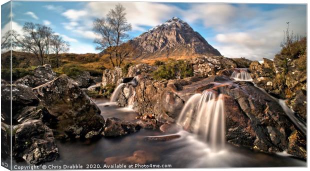 Buachaille Etive Mor Canvas Print by Chris Drabble