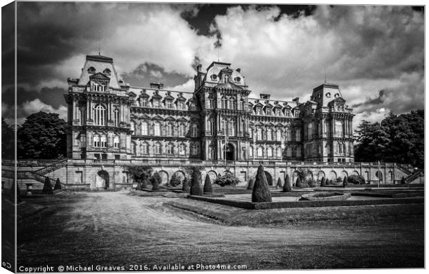 The Bowes Museum Canvas Print by Michael Greaves