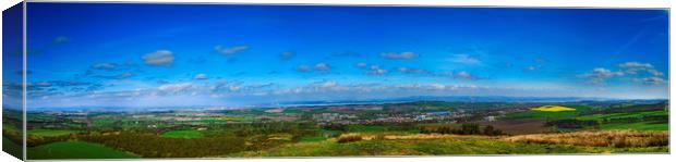 Atop West Lothian Canvas Print by Thomas Richardson