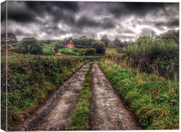 Dovecote at Old Sufton Canvas Print by Craig Preedy