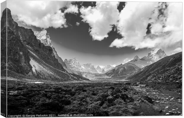 Himalaya. Canvas Print by Sergey Fedoskin