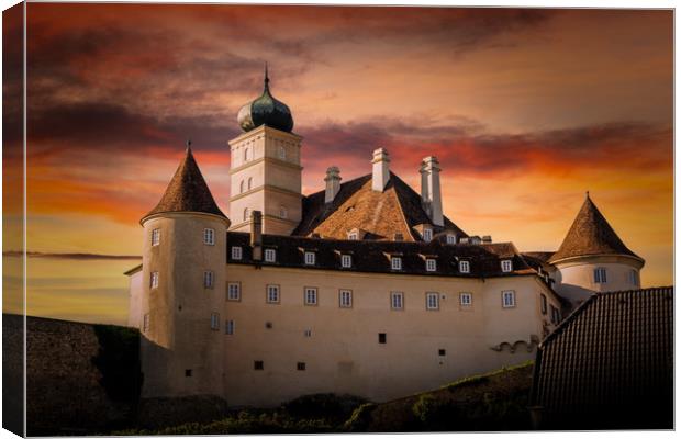 Schonbuhel castle, Lower Austria Canvas Print by Sergey Fedoskin