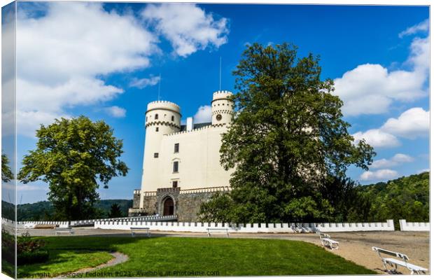 Orlik castle. Canvas Print by Sergey Fedoskin