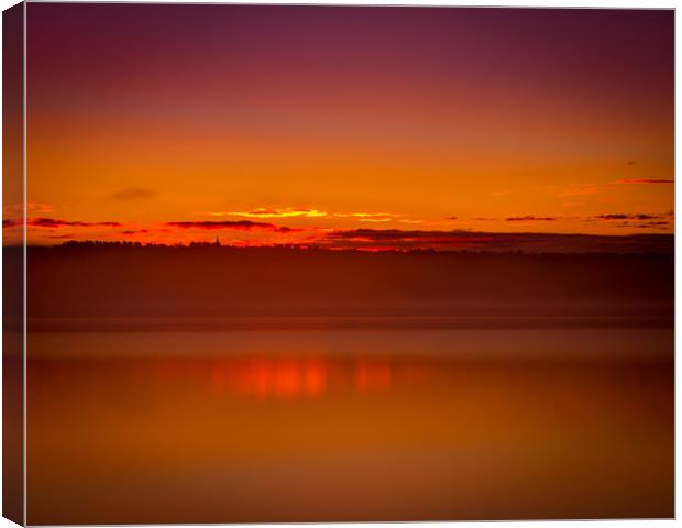 Swedish sunrise Canvas Print by Hamperium Photography