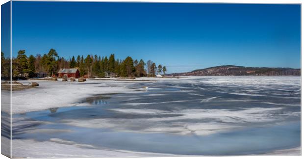 last ice of the year Canvas Print by Hamperium Photography