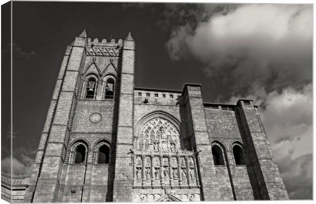 Cathedral of Avila  Canvas Print by Igor Krylov